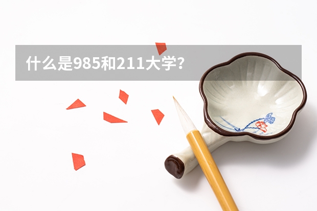 什么是985和211大学？
