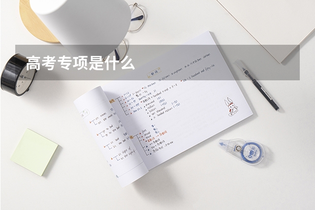 高考专项是什么