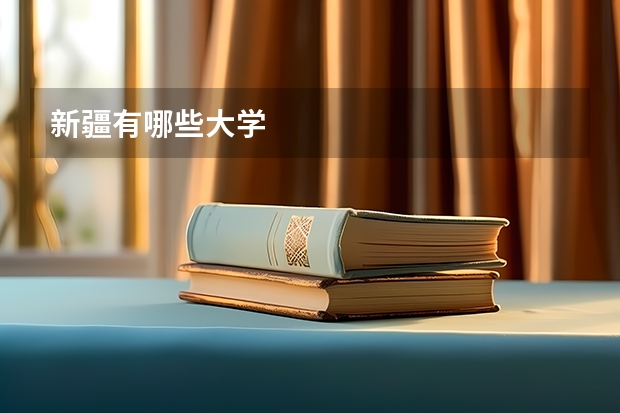 新疆有哪些大学