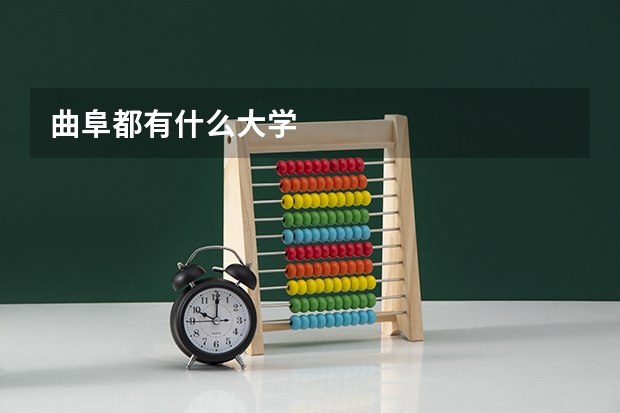 曲阜都有什么大学