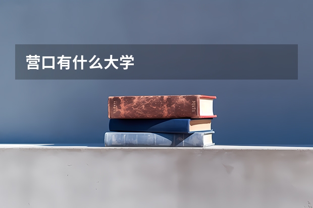 营口有什么大学