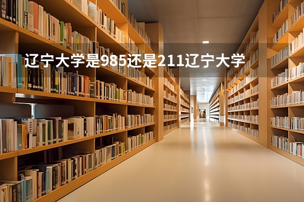 辽宁大学是985还是211辽宁大学是双一流名校吗