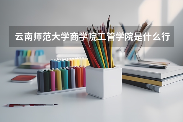 云南师范大学商学院工管学院是什么行政级别