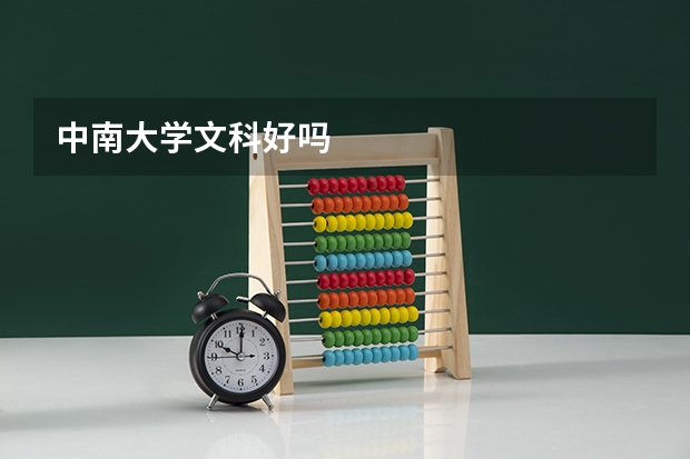 中南大学文科好吗