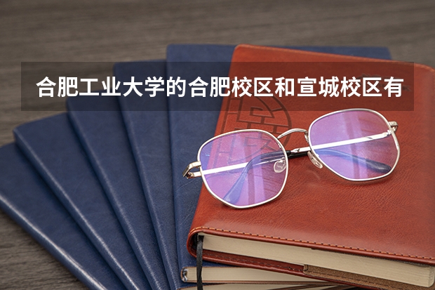 合肥工业大学的合肥校区和宣城校区有什么区别？