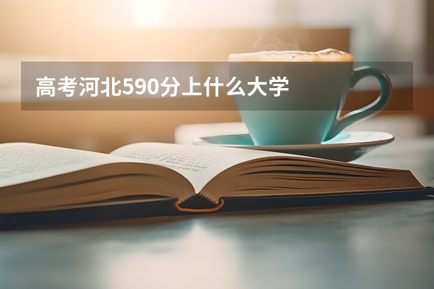 高考河北590分上什么大学