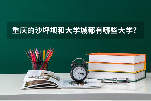 重庆的沙坪坝和大学城都有哪些大学？