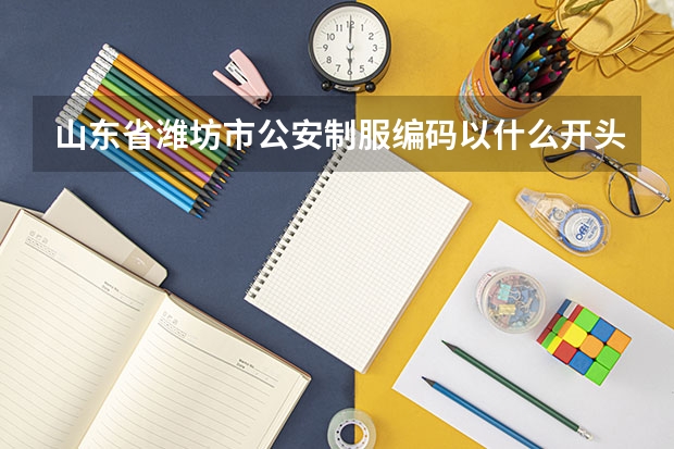 山东省潍坊市公安制服编码以什么开头