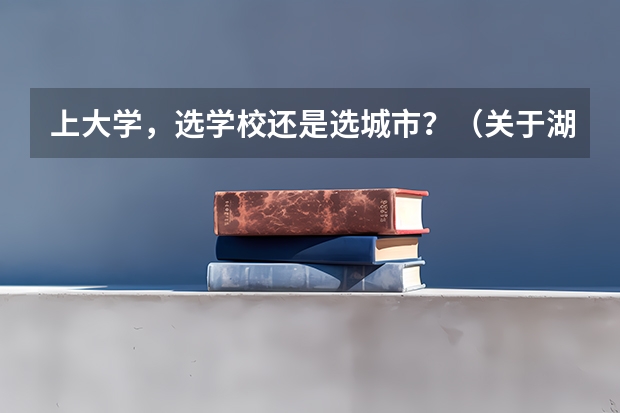 上大学，选学校还是选城市？（关于湖南师范大学树达学院）
