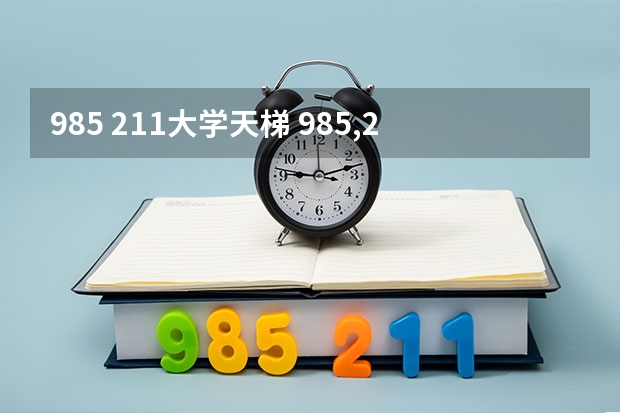 985 211大学天梯 985,211大学全部排名