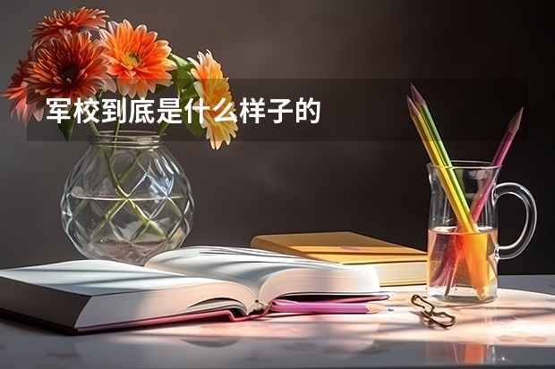 军校到底是什么样子的