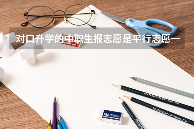 对口升学的中职生报志愿是平行志愿一次投档吗？