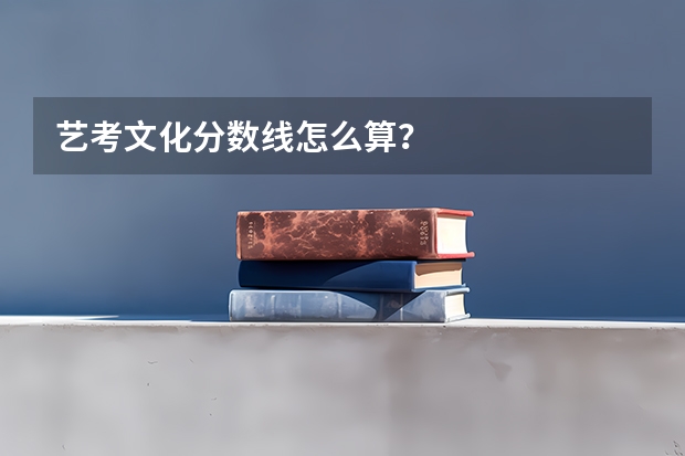 艺考文化分数线怎么算？