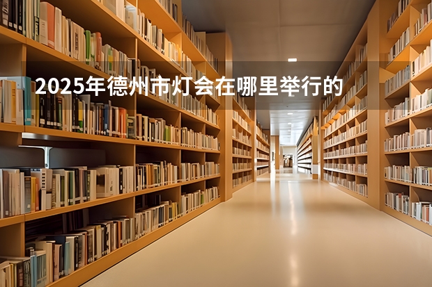 2025年德州市灯会在哪里举行的